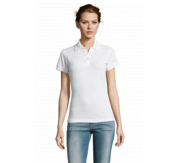 POLO FEMME PRIME MANCHES COURTES POLY/COTON...