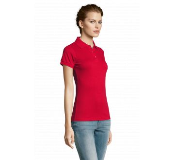 POLO FEMME PRIME MANCHES COURTES POLY/COTON...