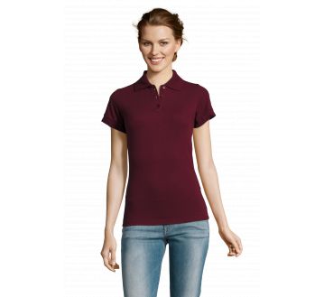 POLO FEMME PRIME MANCHES COURTES POLY/COTON...