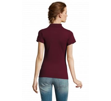 POLO FEMME PRIME MANCHES COURTES POLY/COTON...