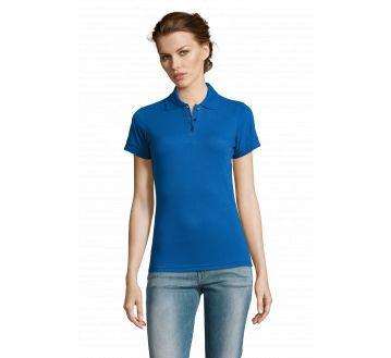 POLO FEMME PRIME MANCHES COURTES POLY/COTON...