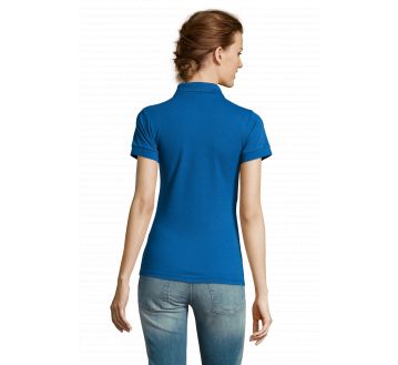 POLO FEMME PRIME MANCHES COURTES POLY/COTON...