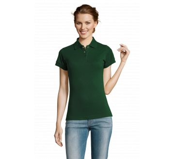 POLO FEMME PRIME MANCHES COURTES POLY/COTON...