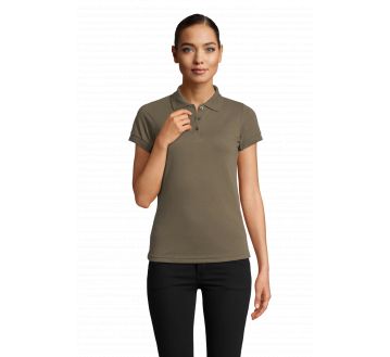 POLO FEMME PRIME MANCHES COURTES POLY/COTON...