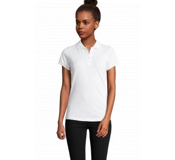 POLO FEMME PRIME MANCHES COURTES POLY/COTON...
