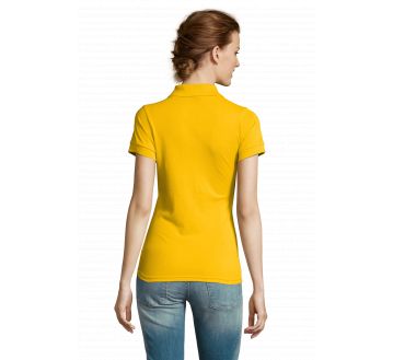 POLO FEMME PRIME MANCHES COURTES POLY/COTON...
