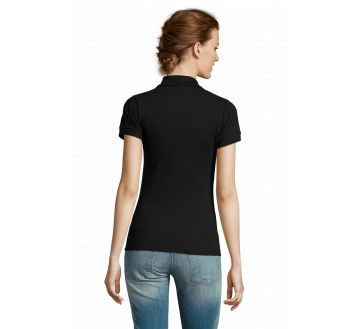 POLO FEMME PRIME MANCHES COURTES POLY/COTON...