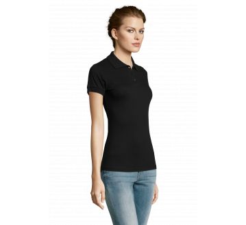 POLO FEMME PRIME MANCHES COURTES POLY/COTON...