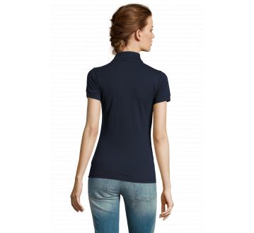 POLO FEMME PRIME MANCHES COURTES POLY/COTON...