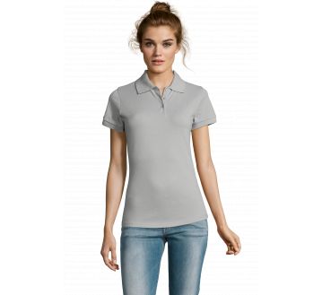 POLO FEMME PRIME MANCHES COURTES POLY/COTON...
