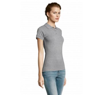 POLO FEMME PRIME MANCHES COURTES POLY/COTON...