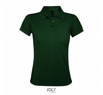 Polo PRIME WOMEN Sol's vert bouteille
