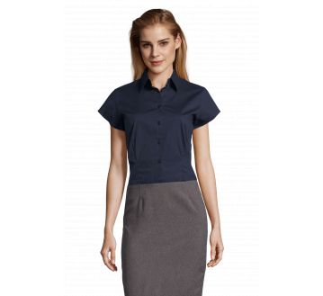 CHEMISE FEMME MANCHES COURTES EXCESS STRETCH -...