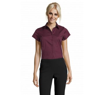 CHEMISE FEMME MANCHES COURTES EXCESS STRETCH -...