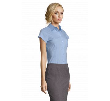 CHEMISE FEMME MANCHES COURTES EXCESS STRETCH -...