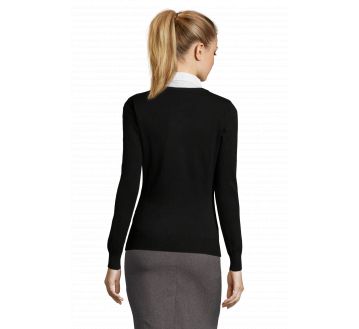 PULL COL V FEMME GALAXY 90010 - SOL'S