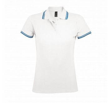 Polo PASADENA Sol’s Blanc / aqua