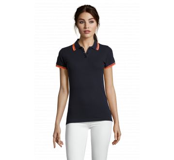 POLO PASADENA FEMME MANCHES COURTES 00578 - SOL'S