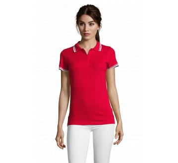 POLO PASADENA FEMME MANCHES COURTES 00578 - SOL'S