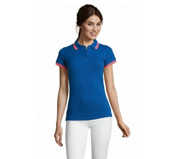 POLO PASADENA FEMME MANCHES COURTES 00578 - SOL'S