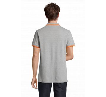 SOL'S PASADENA MEN Gris chiné / orange
