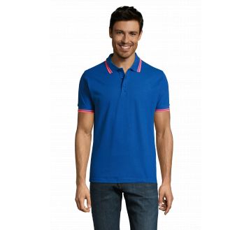 SOL'S PASADENA MEN Royal/Corail fluo