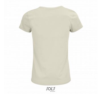 TEE-SHIRT COTON BIO FEMME CRUSADER 03581 - SOL'S