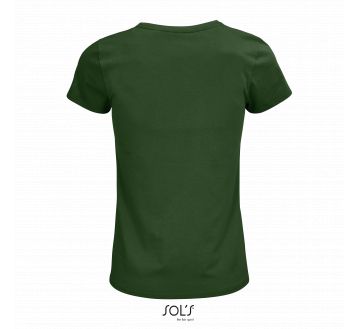 TEE-SHIRT COTON BIO FEMME CRUSADER 03581 - SOL'S