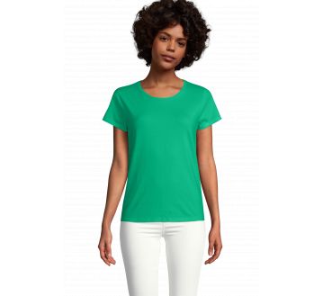 TEE-SHIRT COTON BIO FEMME CRUSADER 03581 - SOL'S