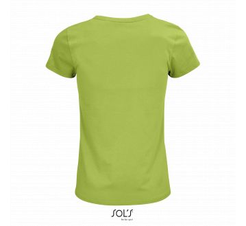 TEE-SHIRT COTON BIO FEMME CRUSADER 03581 - SOL'S