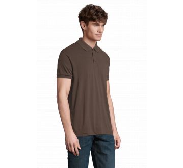 POLO HOMME PRIME MANCHES COURTES POLY/COTON...