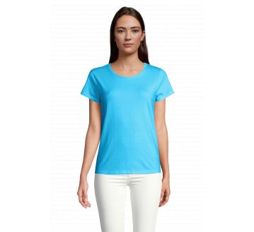 TEE-SHIRT COTON BIO FEMME CRUSADER 03581 - SOL'S