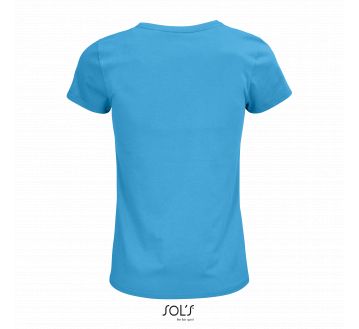 TEE-SHIRT COTON BIO FEMME CRUSADER 03581 - SOL'S