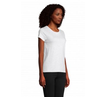 TEE-SHIRT COTON BIO FEMME CRUSADER 03581 - SOL'S