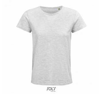 T-shirt CRUSADER Sol's blanc chiné