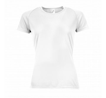 T-shirt SPORTY Sol’s French marine blanc