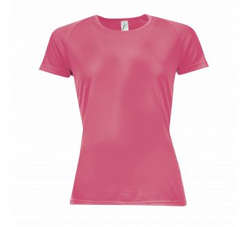 T-shirt SPORTY Sol’s Corail fluo