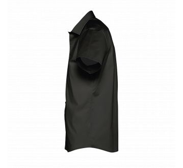 CHEMISE HOMME MANCHES COURTES BROADWAY STRETCH...