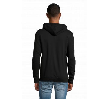 SWEAT ZIP A CAPUCHE STONE UNISEXE 01714 - SOL'S