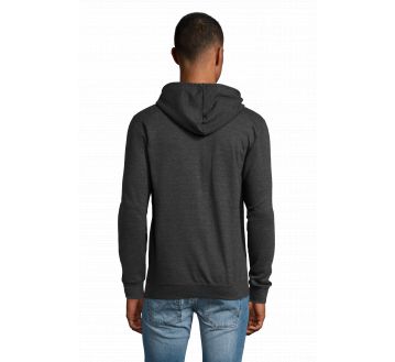 SWEAT ZIP A CAPUCHE STONE UNISEXE 01714 - SOL'S