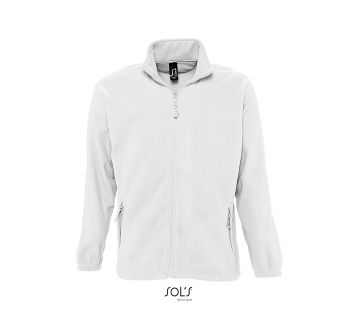 Polaire homme Sol’s North blanc