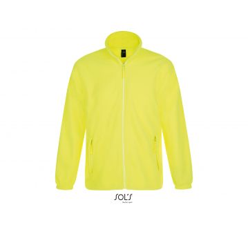 Polaire homme Sol’s North jaune fluo