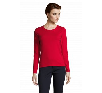 TEE-SHIRT IMPERIAL FEMME MANCHES LONGUES 02075 - SOLS