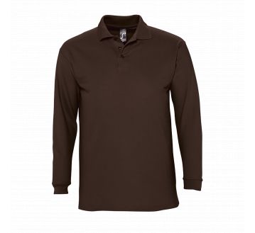 Polo homme Sol's WINTER II chocolat