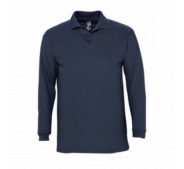 Polo homme Sol's WINTER II bleu