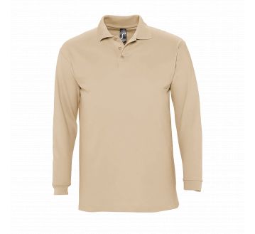 Polo homme Sol's WINTER II sable