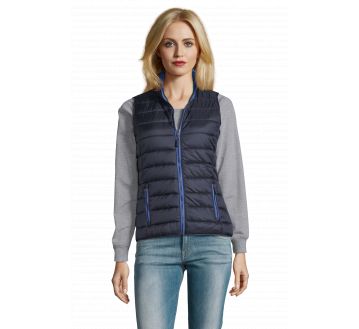DOUDOUNE SANS MANCHE WAVE FEMME 01437 - SOL'S
