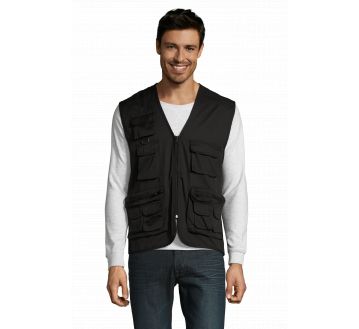GILET WILD REPORTER MULTIPOCHES 43630 - SOL'S