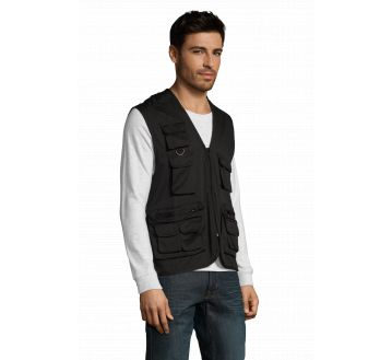 GILET WILD REPORTER MULTIPOCHES 43630 - SOL'S