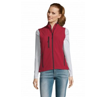 SOFTSHELL RALLYE FEMME SANS MANCHE 46801 - SOL'S